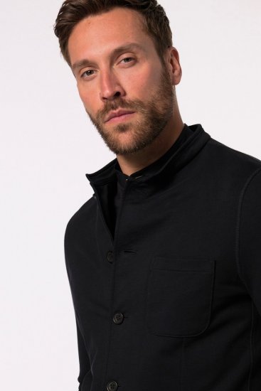 JP1880 Comfortable & Stretchy FLEXNAMIC® Light Jacket Black - Giubbotti - Giubbotti Uomo Taglie Forti