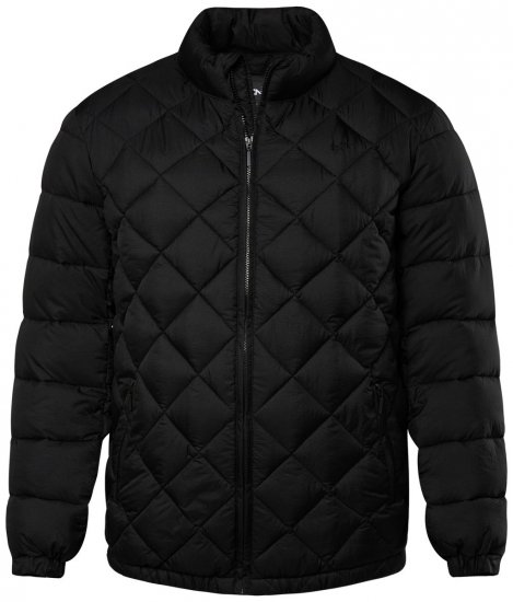 Men+ 494 Giacca trapuntata con collo alto Nero - Giubbotti - Giubbotti Uomo Taglie Forti
