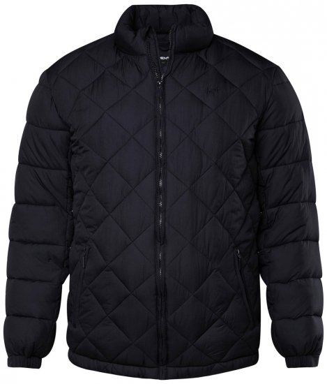 Men+ 494 Giacca trapuntata con collo alto Blu scuro - Giubbotti - Giubbotti Uomo Taglie Forti