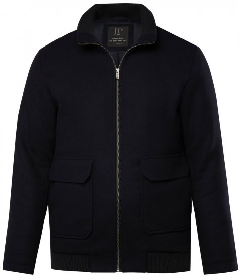 JP1880 831627 Giacca bomber in misto lana Blu scuro - Giubbotti - Giubbotti Uomo Taglie Forti