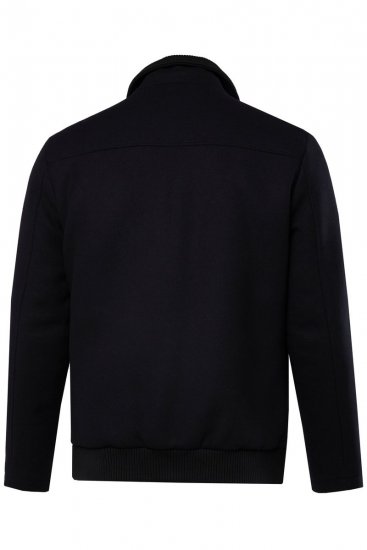 JP1880 831627 Giacca bomber in misto lana Blu scuro - Giubbotti - Giubbotti Uomo Taglie Forti