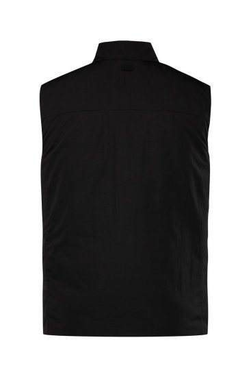 STHUGE 831824 Gilet trapuntato in materiale riciclato Nero - Giubbotti - Giubbotti Uomo Taglie Forti