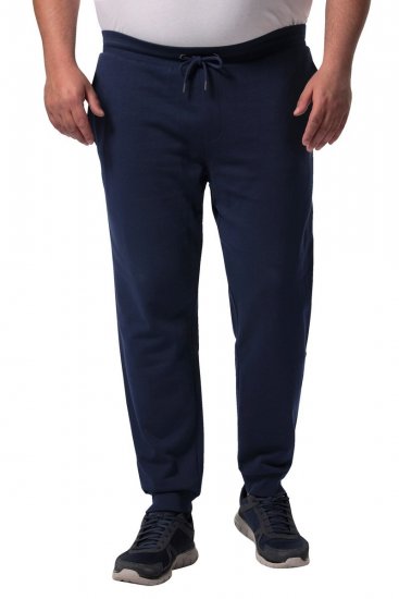 Men+ 111 Pantaloni della tuta bellyfit Blu scuro - Pantaloni & pantaloncini tuta - Pantaloni Tuta Uomo Taglie Forti