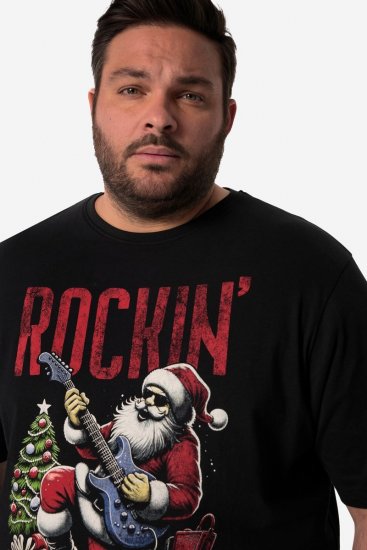 Men+ 180 T-shirt Rockin' Nero - Magliette - Magliette Uomo Taglie Forti