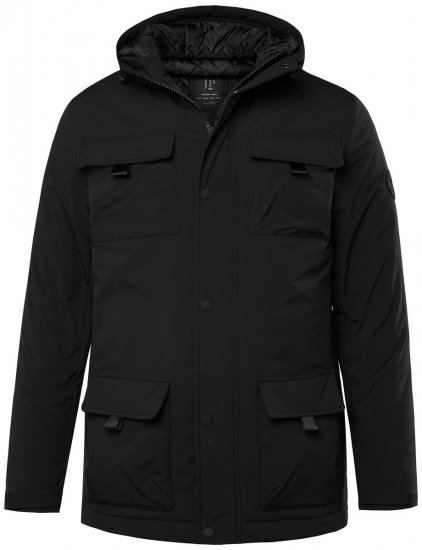 JP1880 832202 Giacca da campo con cappuccio Nero TALL - TALL giubbotti - Giacche TALL per uomo alto