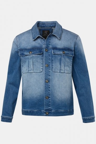 JP1880 832510 Stretch Giacca di jeans Blu indaco - Giubbotti - Giubbotti Uomo Taglie Forti
