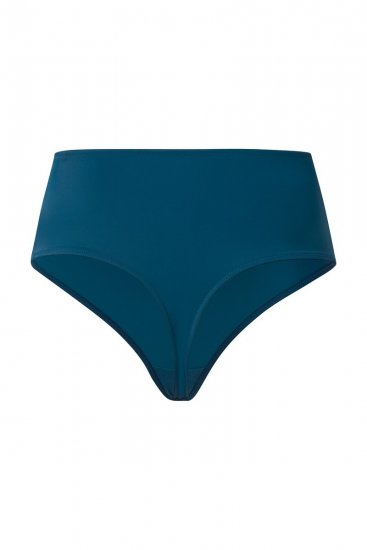 Ulla Popken 832864 Perizoma con pizzo Petrolio - Slip - 