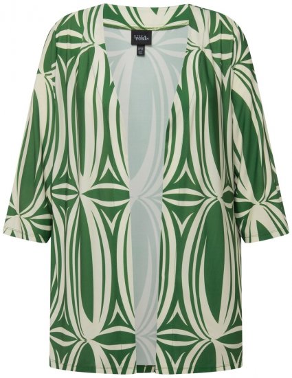 Ulla Popken 832884 Giacca Verde - Giacche - Giacche taglie forti da donna