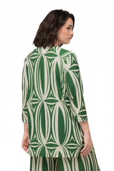 Ulla Popken 832884 Giacca Verde - Giacche - Giacche taglie forti da donna