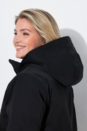 Ulla Popken 833341 Giacca tecnica Nero - Giacche - Giacche taglie forti da donna