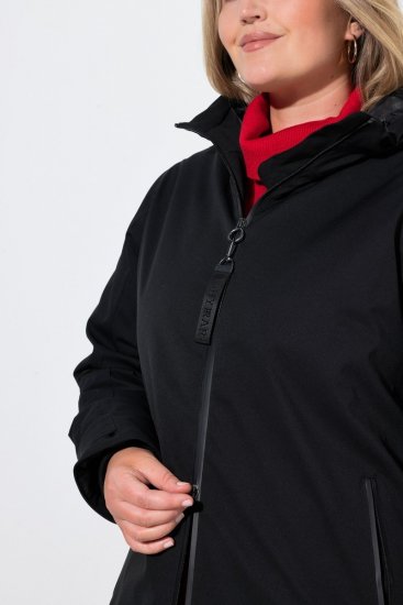 Ulla Popken 833341 Giacca tecnica Nero - Giacche - Giacche taglie forti da donna
