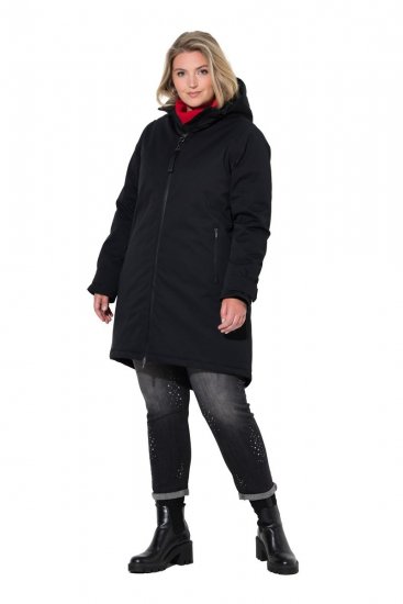Ulla Popken 833341 Giacca tecnica Nero - Giacche - Giacche taglie forti da donna