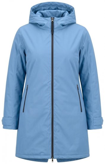 Ulla Popken 833341 Giacca tecnica Blu grigio - Giacche - Giacche taglie forti da donna