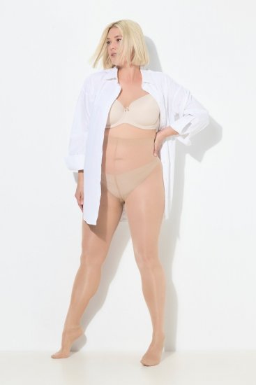Ulla Popken 833654 Collant contenitivo Beige - Collant & calzini - 