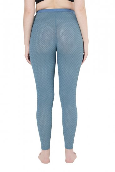 Ulla Popken 833718 Collant senza piede con pizzo Petrolio - Collant & calzini - 