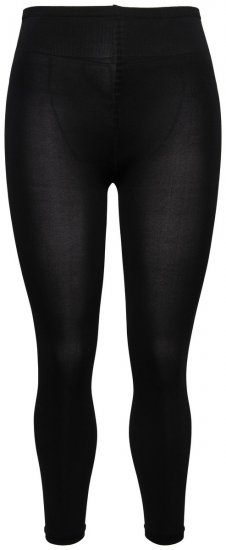 Ulla Popken 833806 Collant senza piede 200 den Nero - Collant & calzini - 