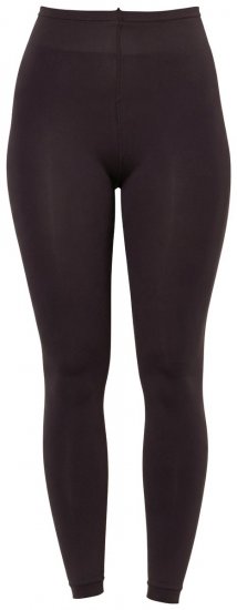 Ulla Popken 833806 Collant senza piede 200 den Marrone - Collant & calzini -