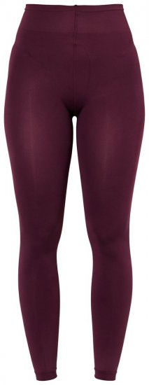 Ulla Popken 833806 Collant senza piede 200 den Bordeaux - Collant & calzini - 