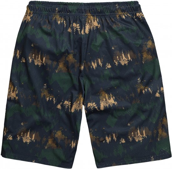 JP1880 Jay-Pi Bermuda QuickDry Mesh Fitness Shorts Khaki - Abbigliamento sportivo & Outdoor - Abbigliamento Sportivo Uomo Taglie Forti