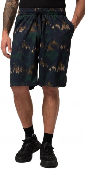 JP1880 Jay-Pi Bermuda QuickDry Mesh Fitness Shorts Khaki - Abbigliamento sportivo & Outdoor - Abbigliamento Sportivo Uomo Taglie Forti