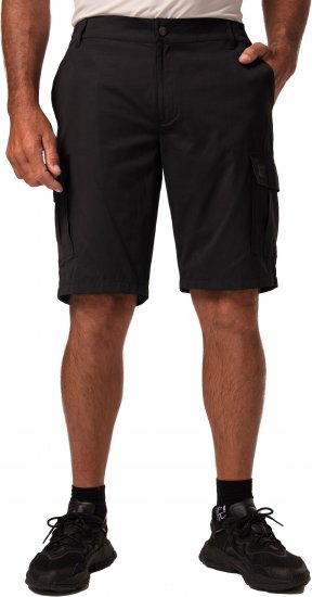 JP1880 Jay-Pi Bermuda QuickDry Cargo Shorts Black - Abbigliamento sportivo & Outdoor - Abbigliamento Sportivo Uomo Taglie Forti