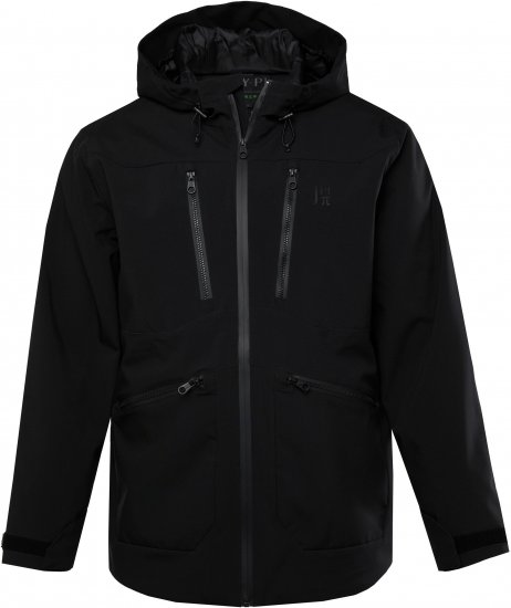 JP1880 Jay-Pi Functional Jacket Black - Abbigliamento sportivo & Outdoor - Abbigliamento Sportivo Uomo Taglie Forti