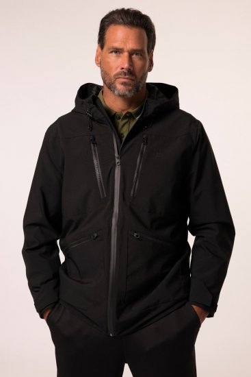 Jay-Pi 834145 Impermeabile giacca funzionale Nero - Abbigliamento sportivo & Outdoor - Abbigliamento Sportivo Uomo Taglie Forti