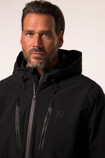 Jay-Pi 834145 Impermeabile giacca funzionale Nero - Abbigliamento sportivo & Outdoor - Abbigliamento Sportivo Uomo Taglie Forti
