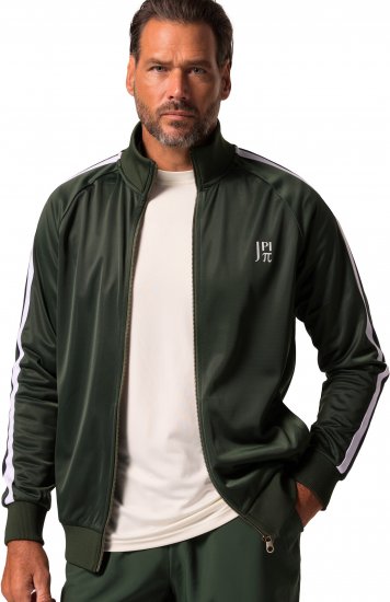 JP1880 Jay-Pi Fitness Technical Training Jacket Dark Green - Abbigliamento sportivo & Outdoor - Abbigliamento Sportivo Uomo Taglie Forti