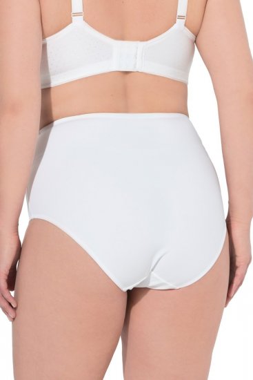 Ulla Popken 834307 Slip modellante con pizzo Bianco panna - Intimo modellante - 