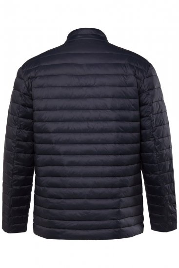 Boston Park 416 Giacca trapuntata con collo alto Blu scuro - Giubbotti - Giubbotti Uomo Taglie Forti