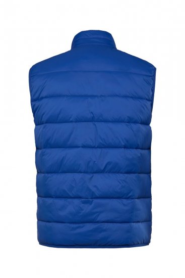 Boston Park 460 Gilet trapuntato con collo alto Blu - Giubbotti - Giubbotti Uomo Taglie Forti