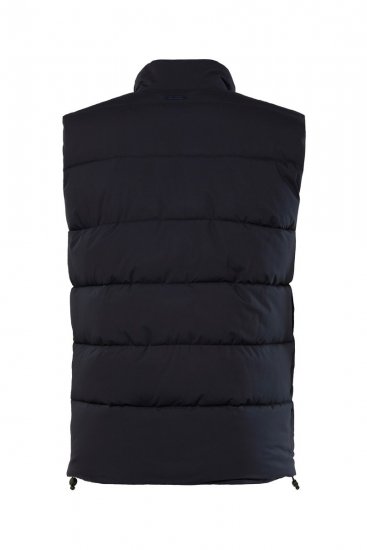JP1880 834648 Gilet trapuntato con collo alto Blu scuro - Giubbotti - Giubbotti Uomo Taglie Forti