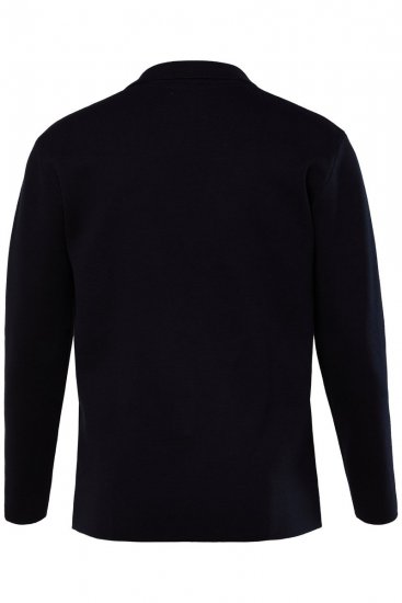Boston Park 747 Flexlastic Blazer in maglia Blu scuro - Abiti - Abiti da Uomo Taglie Forti