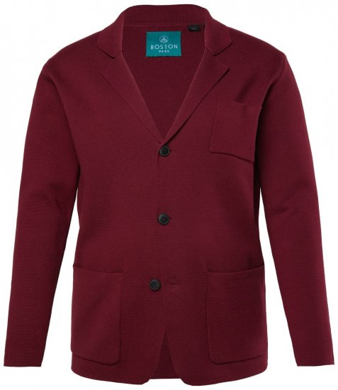Boston Park 747 Flexlastic Blazer in maglia Melanzana - Abiti - Abiti da Uomo Taglie Forti