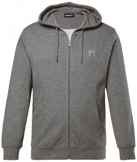 Men+ 851 Felpa con cappuccio e zip Grigio melange - Felpe & felpe con cappuccio - Felpe & Felpe con Cappuccio Uomo Taglie Forti