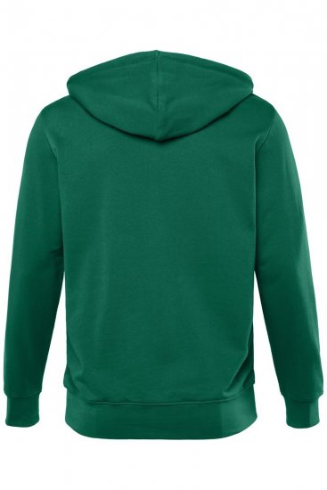Men+ 851 Felpa con cappuccio e zip Verde - Felpe & felpe con cappuccio - Felpe & Felpe con Cappuccio Uomo Taglie Forti