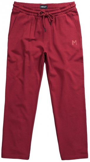 Men+ 852 Pantaloni della tuta Bordeaux - Pantaloni & pantaloncini tuta - Pantaloni Tuta Uomo Taglie Forti