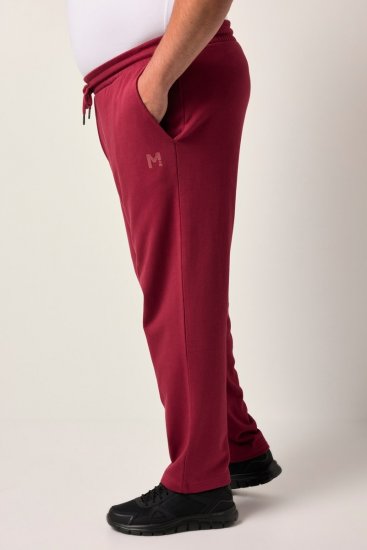 Men+ 852 Pantaloni della tuta Bordeaux - Pantaloni & pantaloncini tuta - Pantaloni Tuta Uomo Taglie Forti