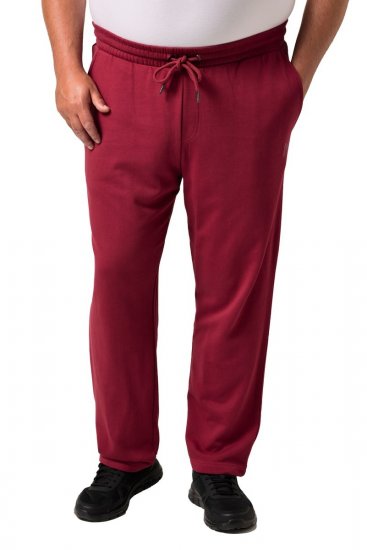 Men+ 852 Pantaloni della tuta Bordeaux - Pantaloni & pantaloncini tuta - Pantaloni Tuta Uomo Taglie Forti