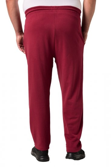 Men+ 852 Pantaloni della tuta Bordeaux - Pantaloni & pantaloncini tuta - Pantaloni Tuta Uomo Taglie Forti