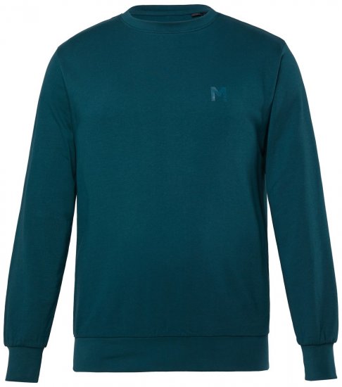 Men+ 865 Felpa Verde scuro - Felpe & felpe con cappuccio - Felpe & Felpe con Cappuccio Uomo Taglie Forti