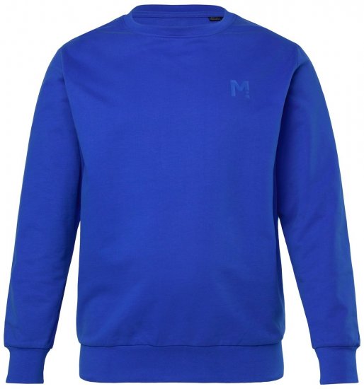 Men+ 865 Felpa Blu cobalto - Felpe & felpe con cappuccio - Felpe & Felpe con Cappuccio Uomo Taglie Forti