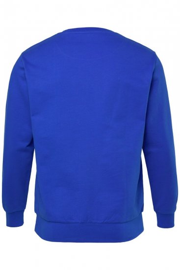 Men+ 865 Felpa Blu cobalto - Felpe & felpe con cappuccio - Felpe & Felpe con Cappuccio Uomo Taglie Forti