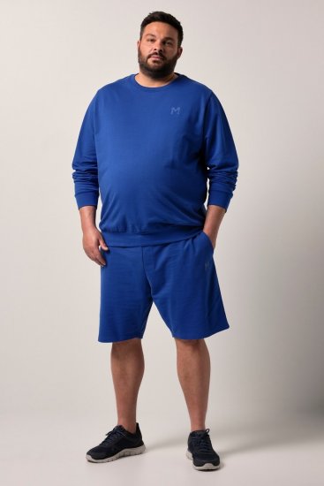 Men+ 865 Felpa Blu cobalto - Felpe & felpe con cappuccio - Felpe & Felpe con Cappuccio Uomo Taglie Forti