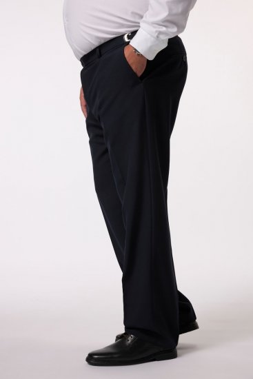 Men+ 065 Porto Pantaloni da abito Blu scuro - Abiti - Abiti da Uomo Taglie Forti