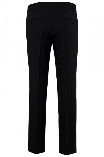 Men+ 066 Porto Pantaloni da abito bellyfit Nero - Abiti - Abiti da Uomo Taglie Forti