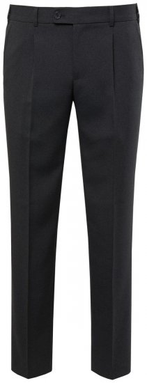 Men+ 066 Porto Pantaloni da abito bellyfit Grigio - Abiti - Abiti da Uomo Taglie Forti