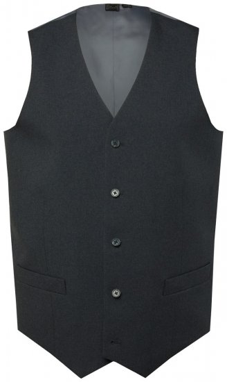 Men+ 067 Porto Gilet da abito Grigio - Abiti - Abiti da Uomo Taglie Forti