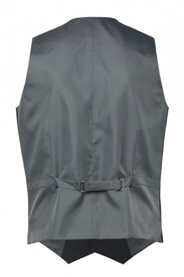Men+ 067 Porto Gilet da abito Grigio - Abiti - Abiti da Uomo Taglie Forti